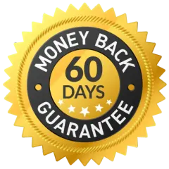HerpaFend 60-day money-back guarantee seal
